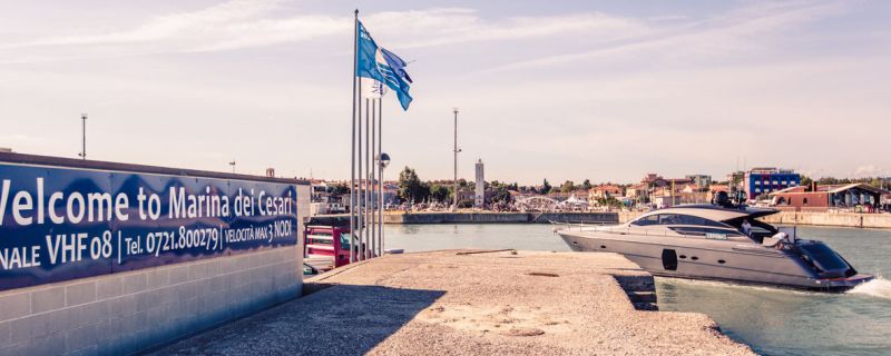 Bandiera Blu a Marina dei Cesari