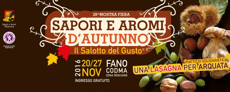 Il salotto del gusto a Rosciano – 20/27 Novembre 2016